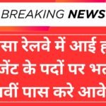 Haryana Railway Halt Agent Recruitment 2025