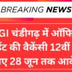 PGI Chandigarh Office Attendant Recruitment 2025