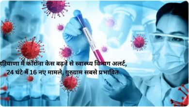हरियाणा में कोरोना केस बढ़ने से स्वास्थ्य विभाग अलर्ट, 24 घंटे में 16 नए मामले, गुरुग्राम सबसे प्रभावित