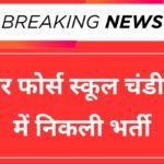 Air Force School Chandigarh Clerk Bharti 2025