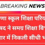 Samagra Shiksha Department Hisar Recruitment 2025